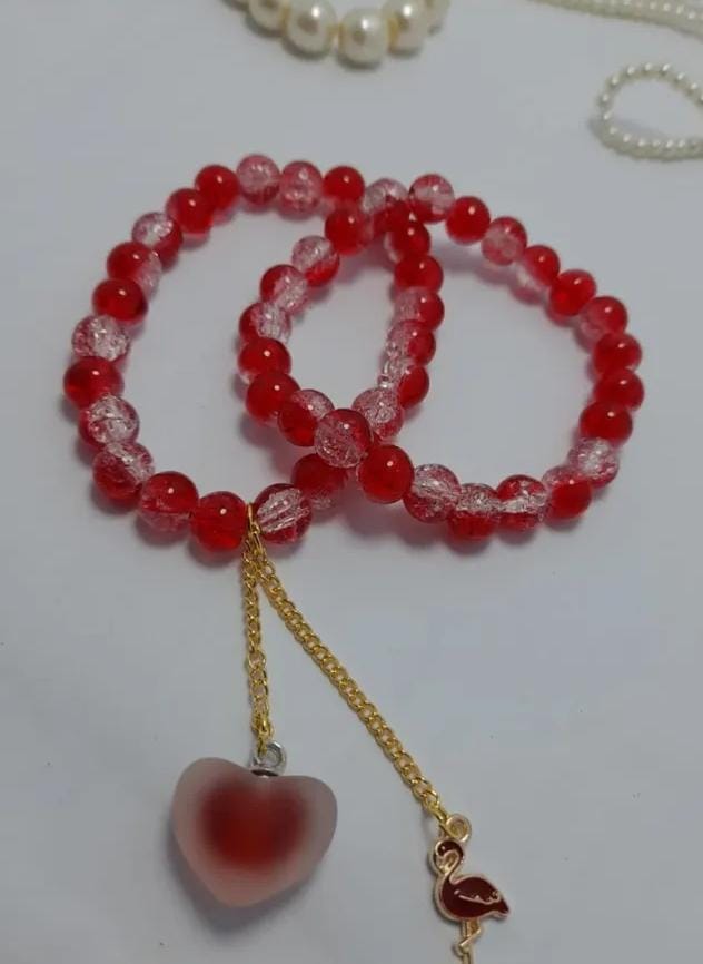 6mm Faceted Crystal Bead Bracelet – Elegant Sparkle Stretch Bracelet