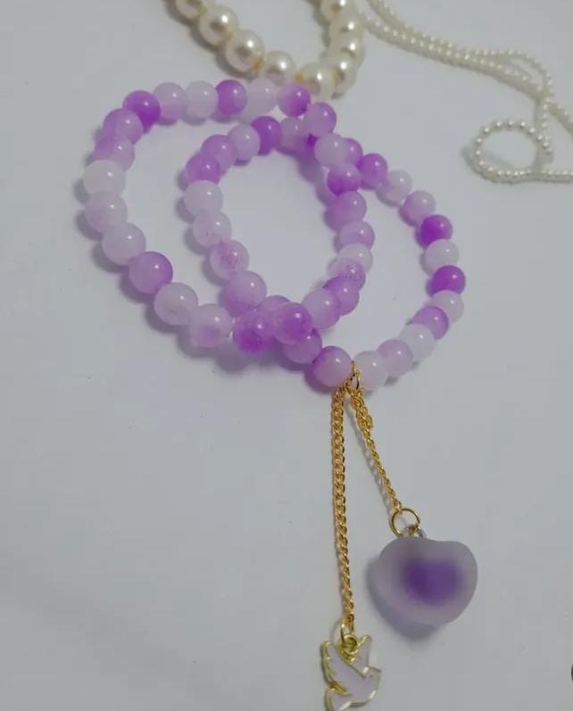 6mm Faceted Crystal Bead Bracelet – Elegant Sparkle Stretch Bracelet