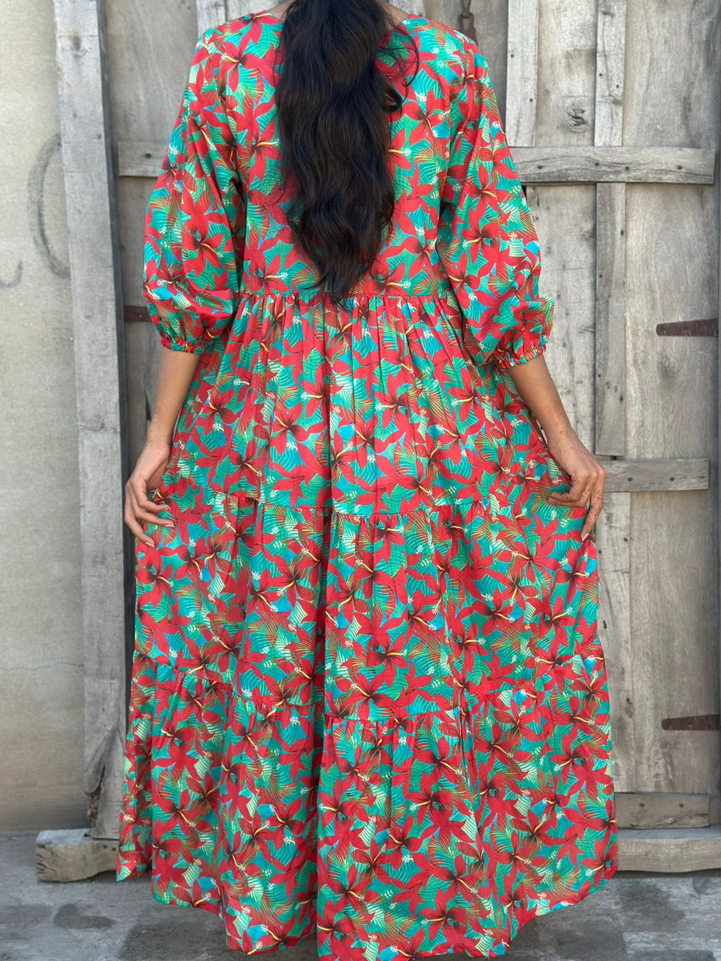 Lawn Printed Casual Tunic Frock – Summer Breeze Edition