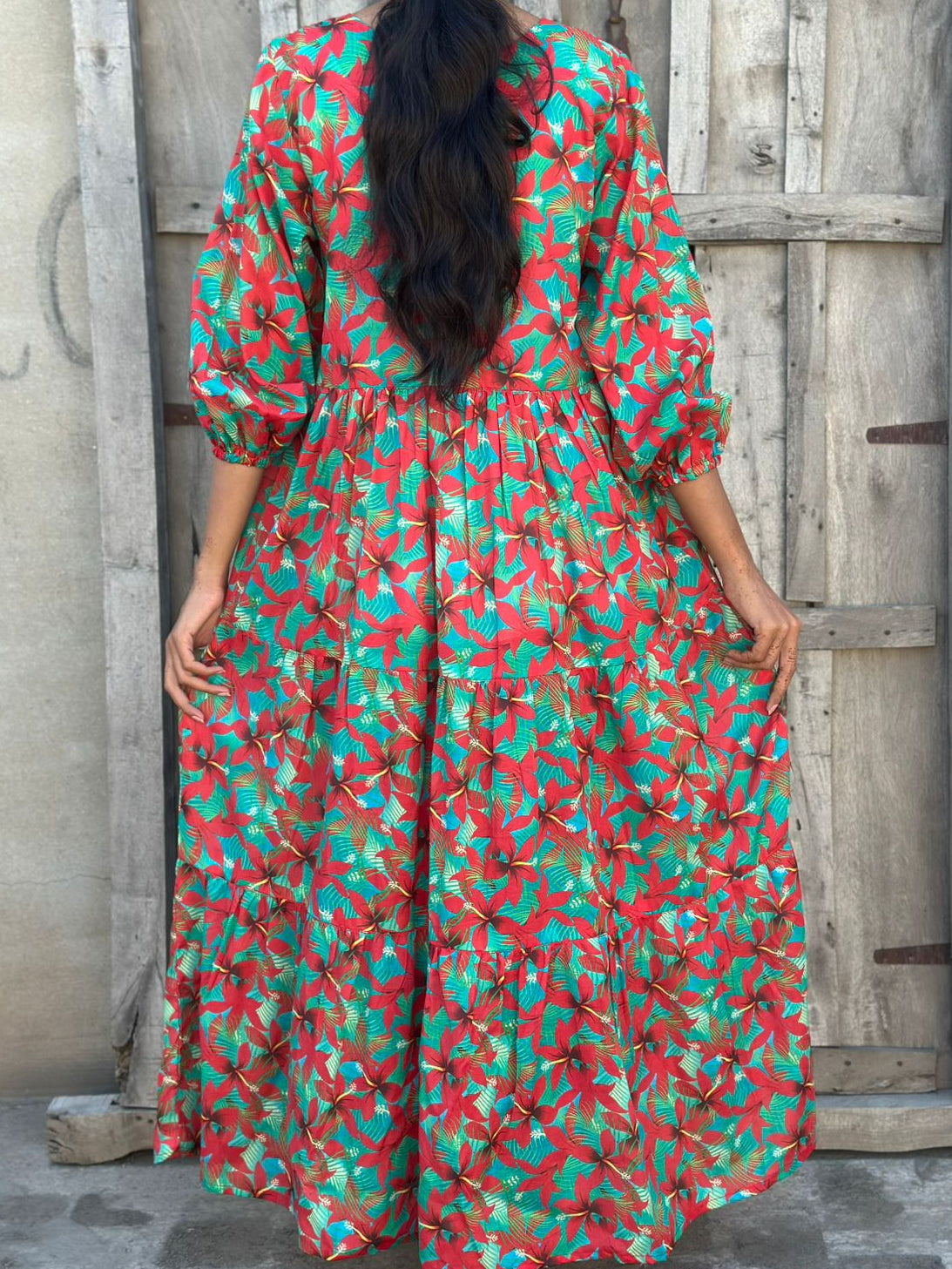 Lawn Printed Casual Tunic Frock – Summer Breeze Edition