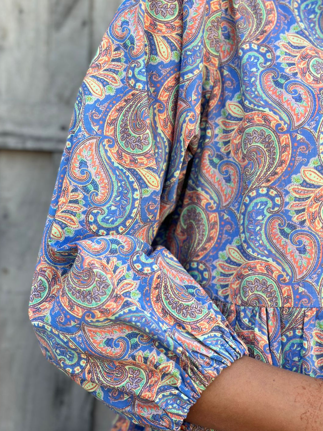 Paisley Charm Casual Maxi