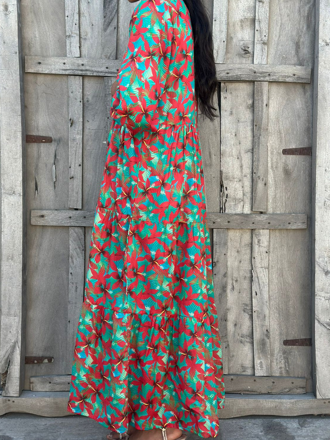 Lawn Printed Casual Tunic Frock – Summer Breeze Edition