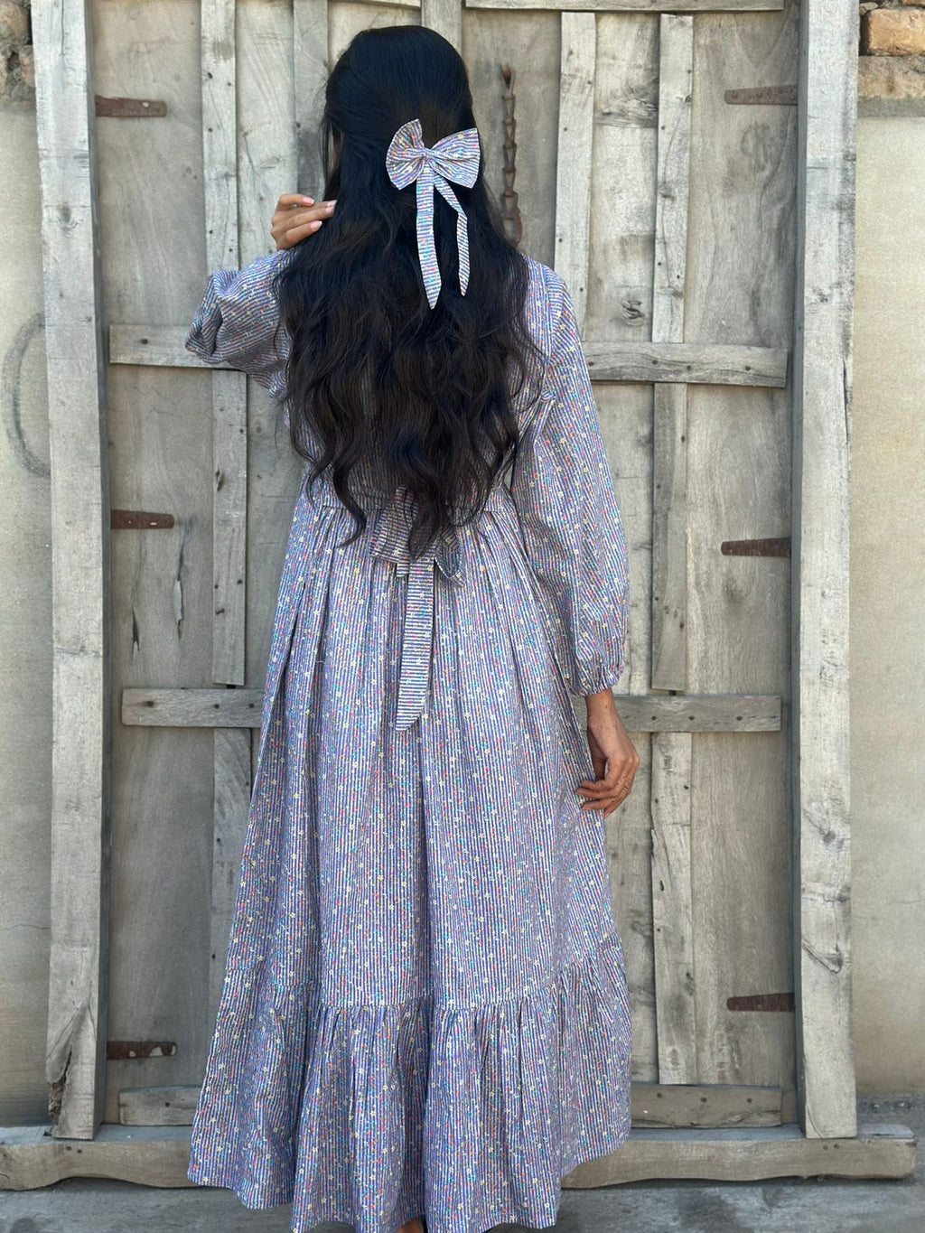 Pastel Dream Maxi with Hair Bow