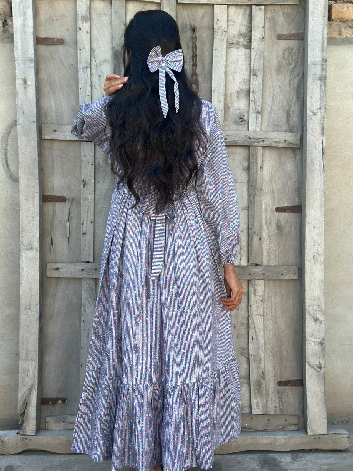 Pastel Dream Maxi with Hair Bow