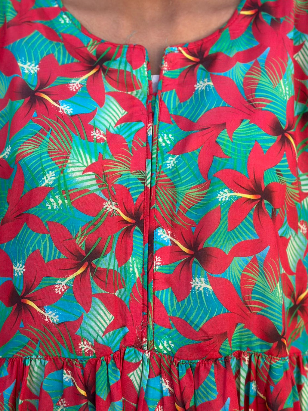 Lawn Printed Casual Tunic Frock – Summer Breeze Edition