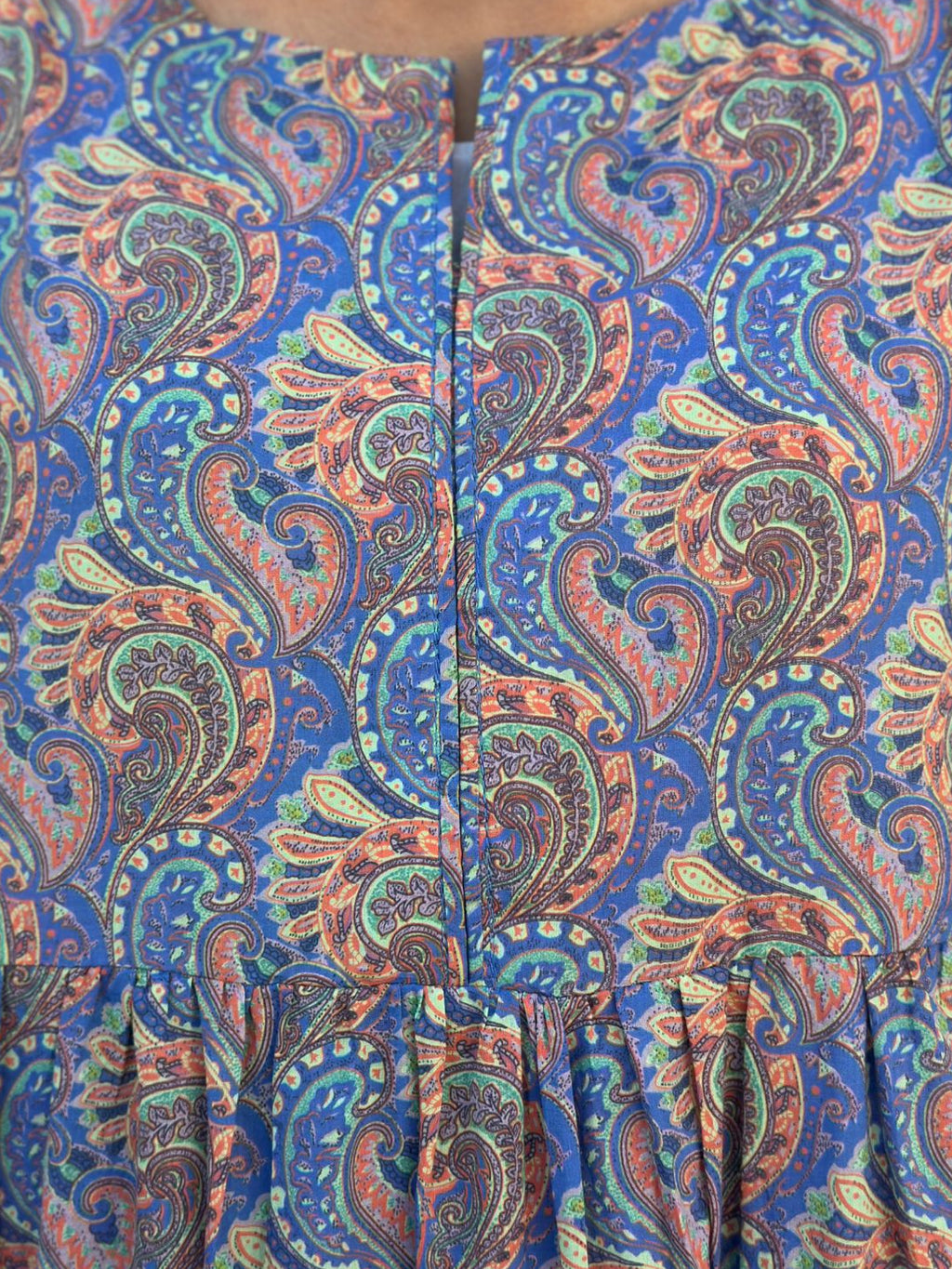 Paisley Charm Casual Maxi