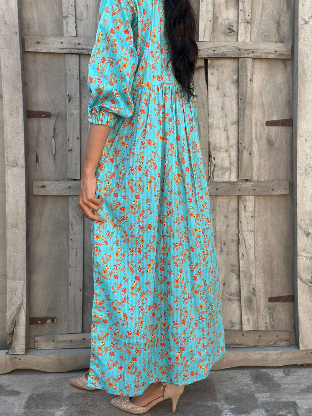 Floral Breeze Casual Maxi Dress