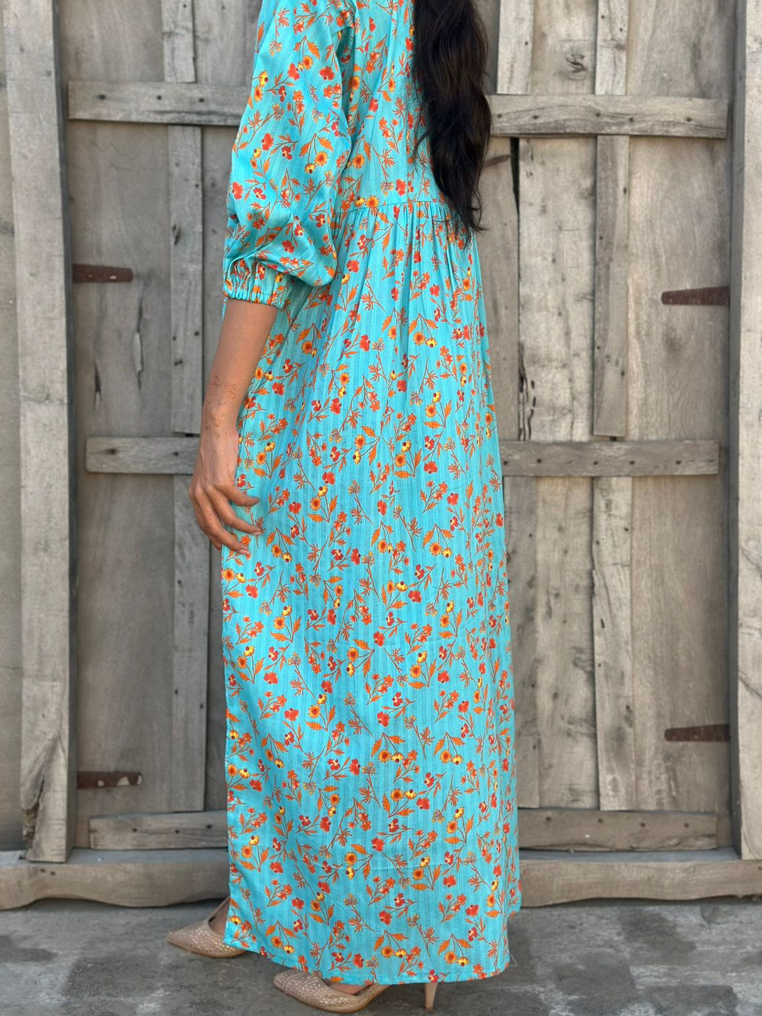 Floral Breeze Casual Maxi Dress