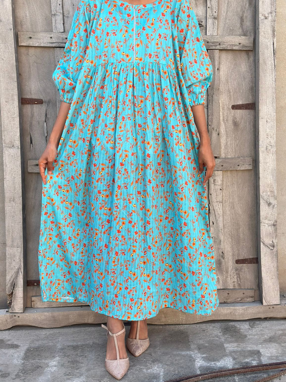 Floral Breeze Casual Maxi Dress